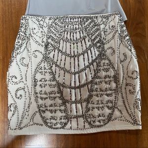 Sequin Mini Skirt